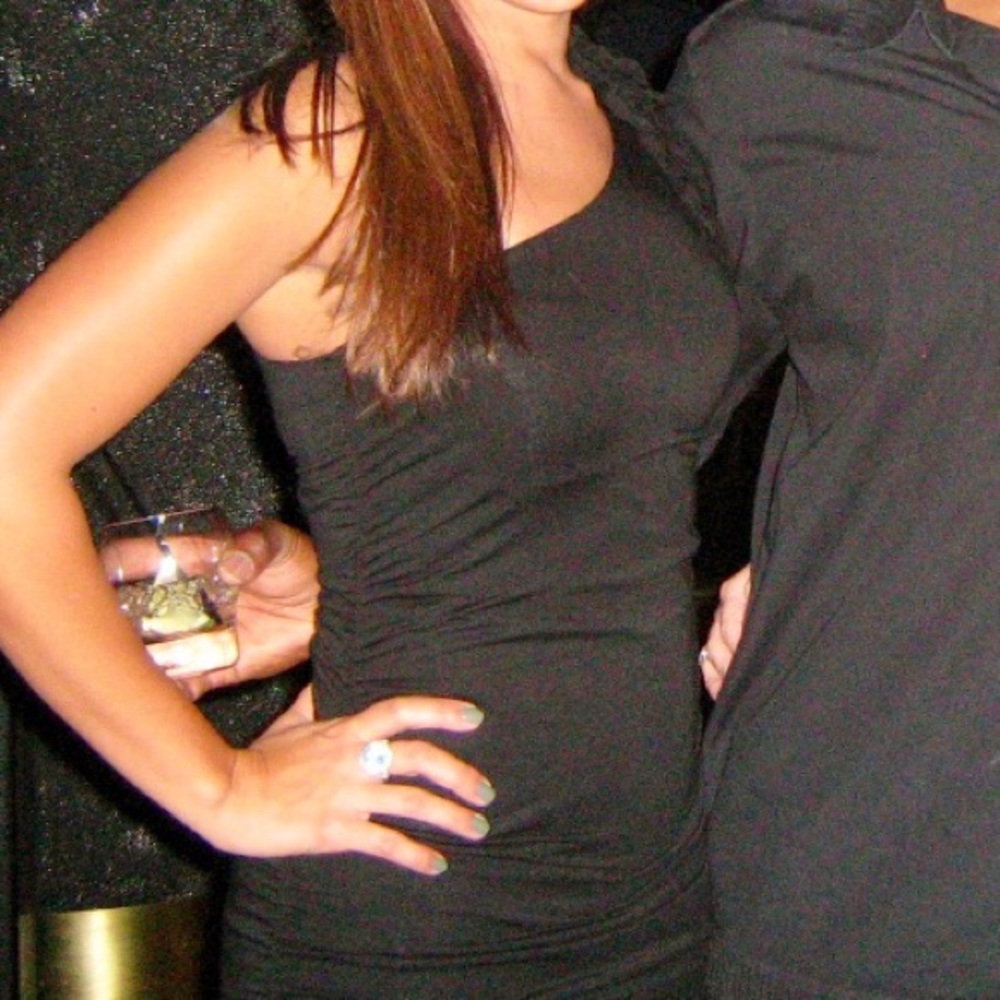 Shirred Body-Con Dress